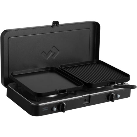 Cadac 2-Cook Turbo FFD Deluxe 50mbar BBQ Gasgrill Tischgrill Campinggrill 203F2C-20-DE