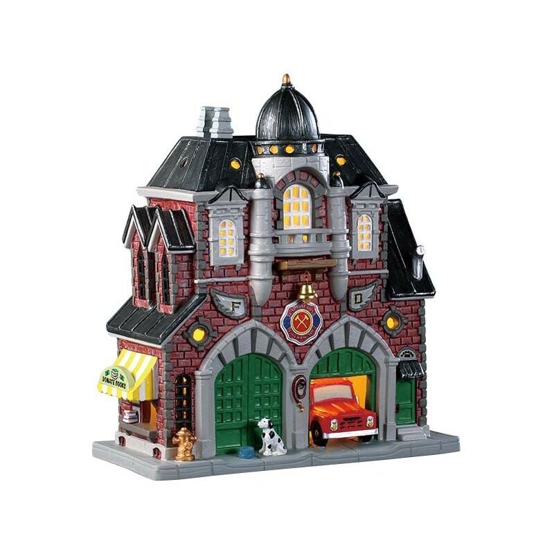 Lemax - Caddington Fire Brigard, b/o Led Cod. 95520