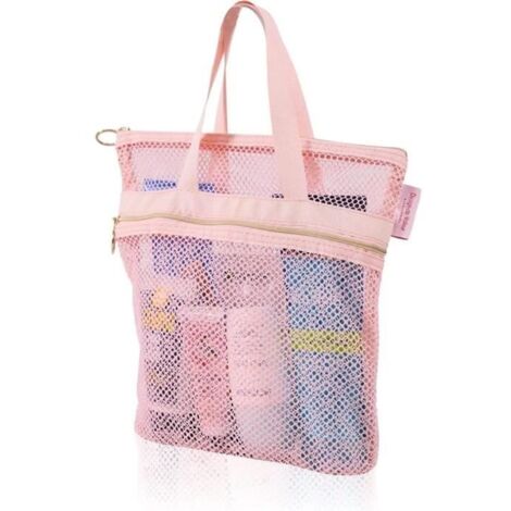 Caddy de Douche - Non spécifié - Rose - Polyester - 26x25x8 cm - Léger et Portable