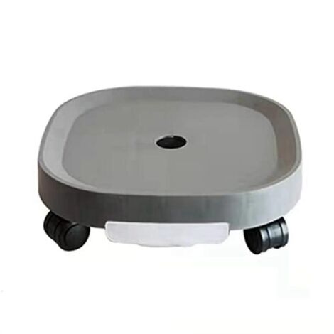 Caddy pour palettes de plantes, support à roues avec réservoir d'eau, chariot pour pots de fleurs, pot rond.