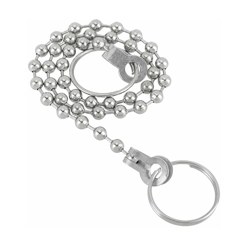 

EDM Cadena de bolas cromada - bañera - 45cm - (envasado)