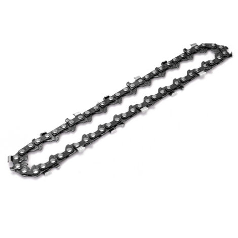 Cadena de acero mini de 10 cm (4 pulgadas), accesorio para motosierras eléctricas, cadena de repuesto para motosierras eléctricas. Compatible con los siguientes modelos.: E13244, E13134, E13428, E1335