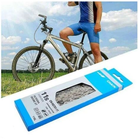 Cadena de cambio para bicicleta de montaña CV-HG701, 11 velocidades, 116 eslabones, desviador