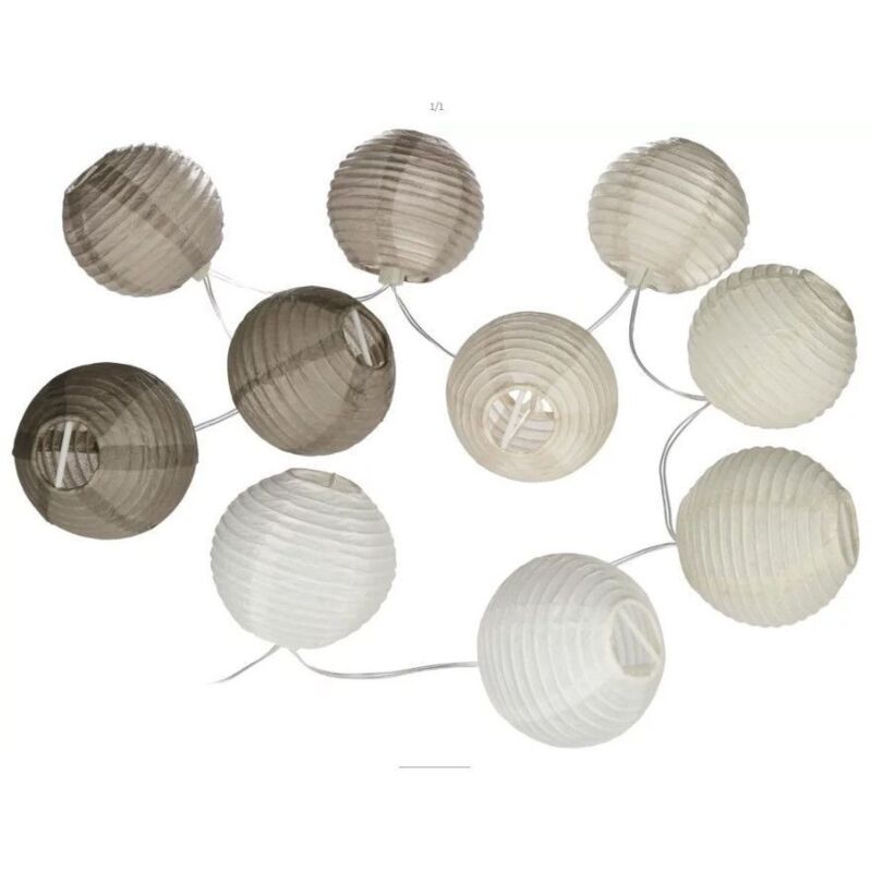 

Guirnalda LED neutro pastel D7.5 cm con pilas