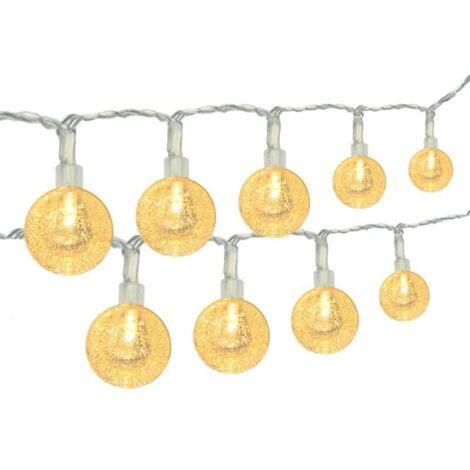Cadena de luces LED  20 m blanco cálido S14, 160 LED, 8 modos de iluminación diferentes, iluminación interior