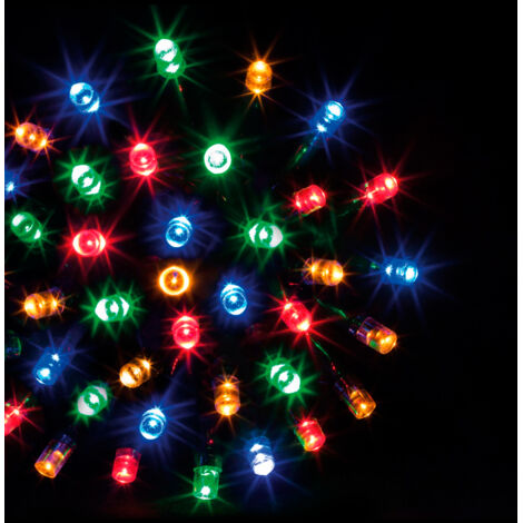 Cadena de luces multicolor de 180 LED para exteriores de 18 m - Feeric lights & christmas