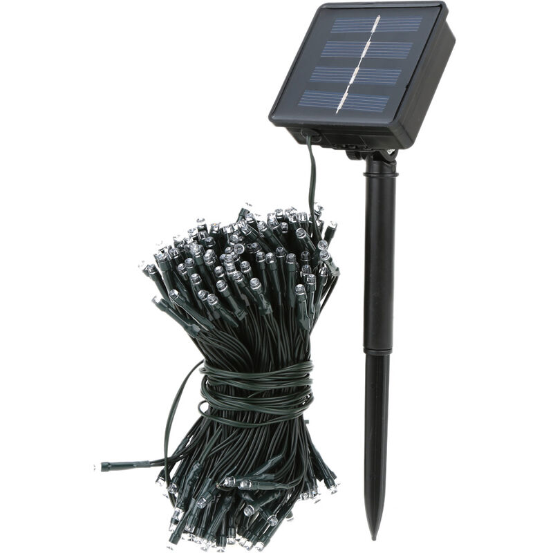 

Cadena de luz LED solar 200 LED,Multicolor