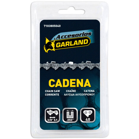 Cadena de motosierra para espada de 10" (25cm) 3/8 b.p 10" 40 e 7103805040