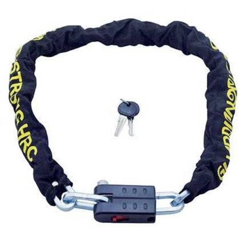 Cadena de seguridad de cemento cuadrada + candado 85308 ILSA