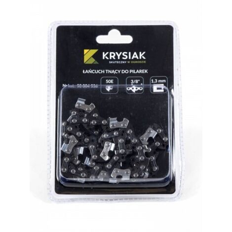 Cadena de sierra Krysiak de 3/8鈥� y 1,3 mm, 50 eslabones