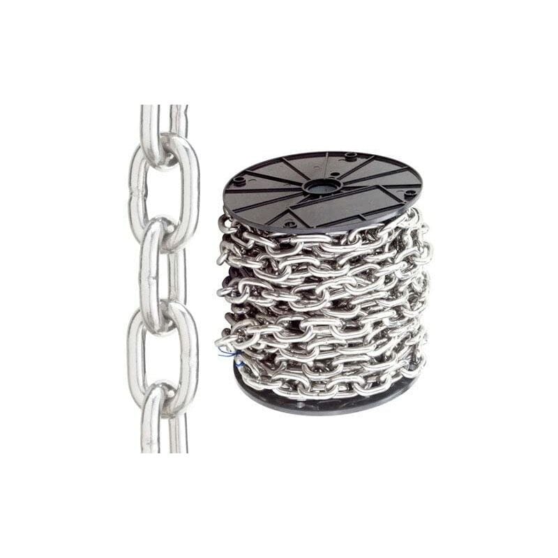 

Cadena En Caja Zincada 9 Mm 16 M 25 Kg