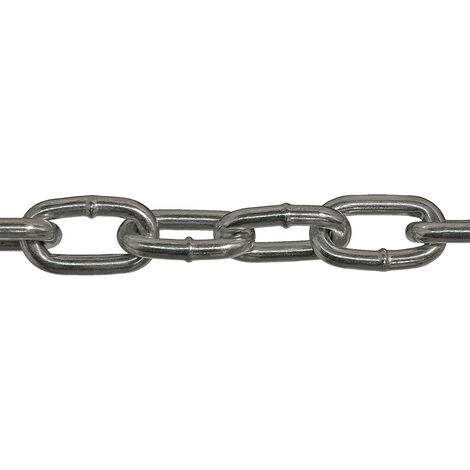Cadena galvanizada DIN 5685 - 5 mm - Saco 25 kg