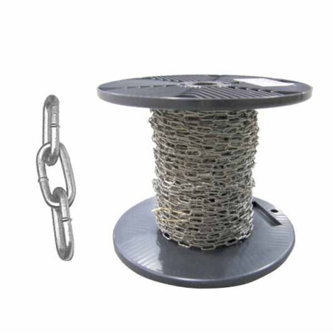 Cadena genovesa N.21 Mm 5.0 M 40 Bb Inx 304