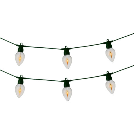 Cadena LED efecto llama 350x4.7x7 cm