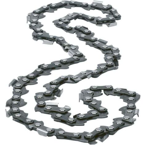 Cadena para herramientas de corte Ulisem, cadena de motosierra de 40 cm, protección contra contragolpes, cadena cromada, paso de 3/8 de pulgada, 57 eslabones de transmisión, A6240CS-XJ