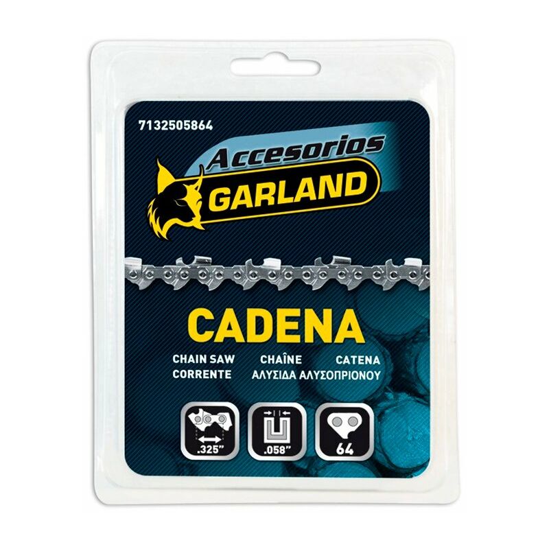 

Cadena para motosierra 325'' Garland Eslabones 64 eslabones