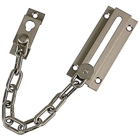 CADENA SEGURIDAD N.1 CROMO MATE