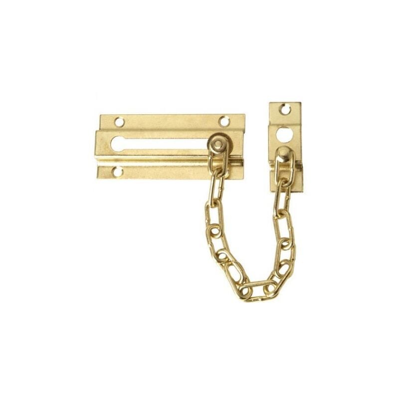 

Cadena seguridad puerta latonada (blister 1 pieza)
