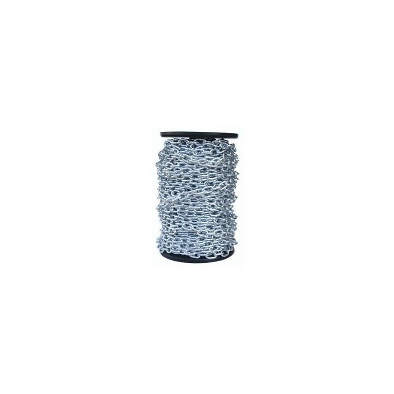 

21mt cadena zincada 8mm eslabon corto b/25k