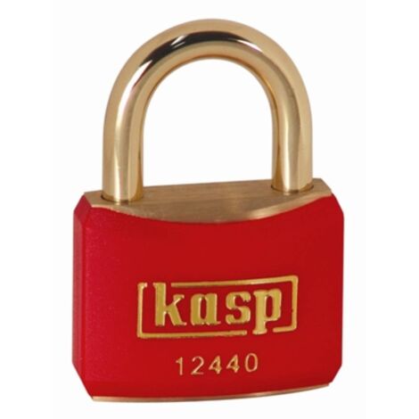 Cadenas 40 mm avec serrure à clé Kasp K12440REDD or-jaune 1 pc(s)