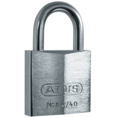 Cadenas 40mm Acier Anse Inox Blist - ABUS