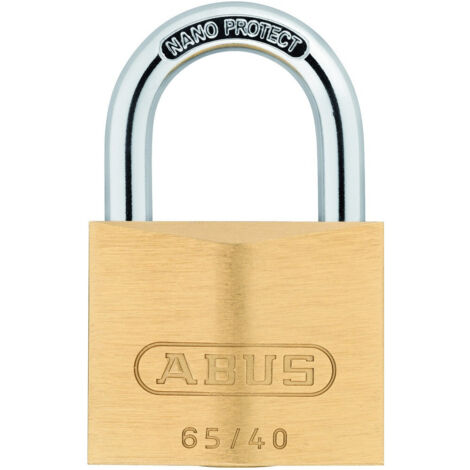 Cadenas 40mm Laiton Massif Blist - ABUS
