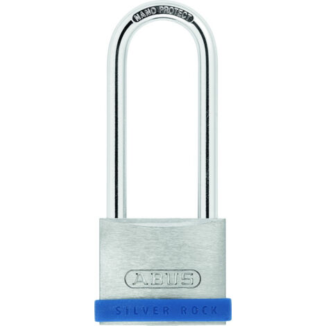 CADENAS 40MM ZINC MASSIF HA BLIST SILVER ROCK HAUTE ANSE 63MM ABUS 0071297/4003318813733