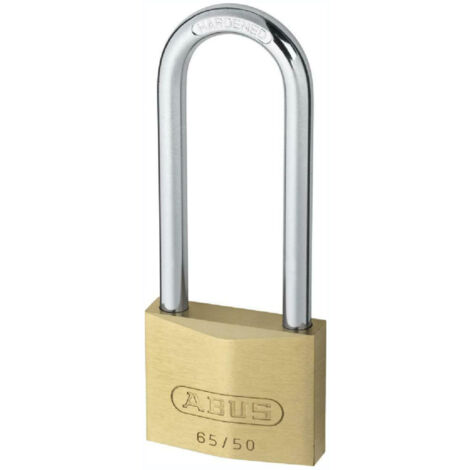 CADENAS 50MM LAITON MASSIF HA BLIST HAUTE ANSE 80MM ABUS 0027440/4003318351396
