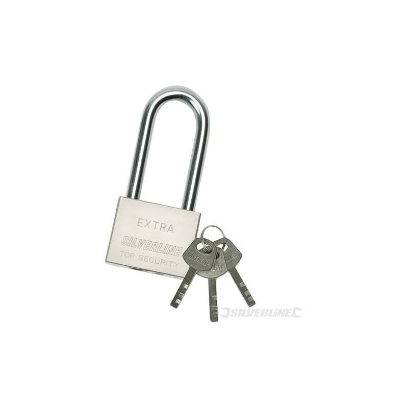 Silverline - cadenas à anse longue 60 mm 186812