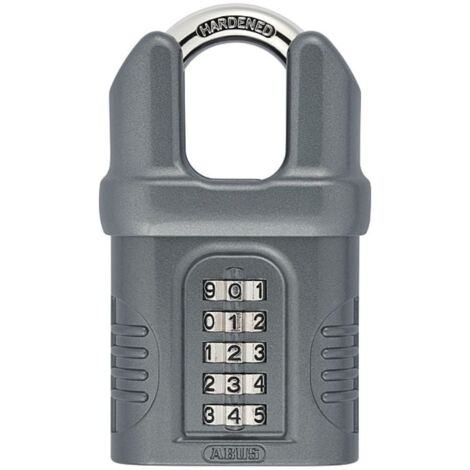 Cadenas a chiffre ABUS très haute sécurité 158CS/65 - Gris anthracite