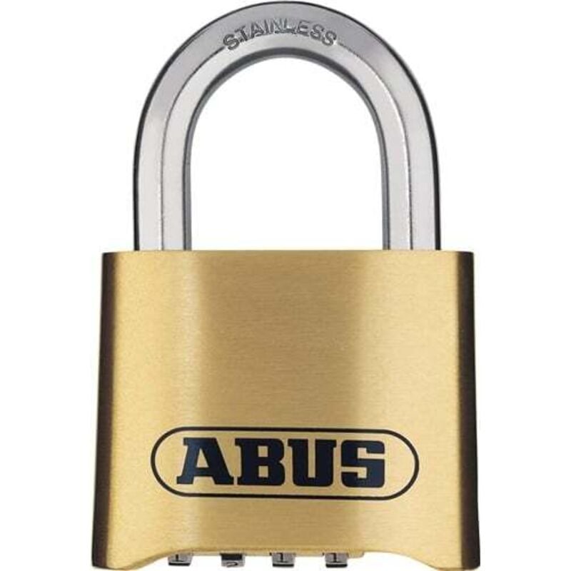 Cadenas à combinaison abus 180IB/50 b/sb corps de serrure-l.52mm ms - 25543 4