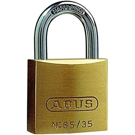 Cadenas a clé laiton anse longue serie 65 40mm Abus