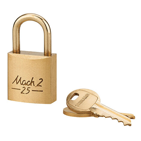 Cadenas à clé Mach 2, 25mm, 2 clés - THIRARD