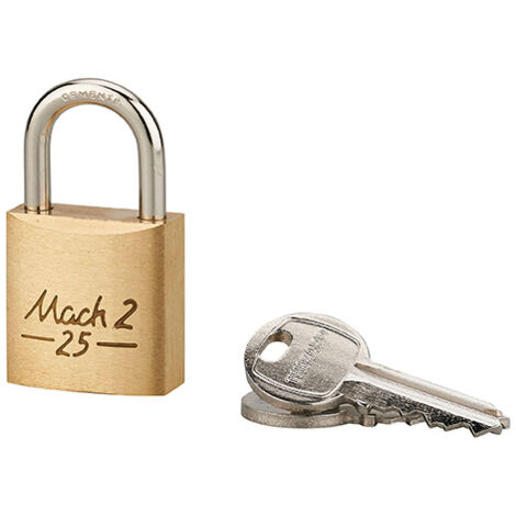 Cadenas à clé Mach 2, 25mm, 2 clés - THIRARD
