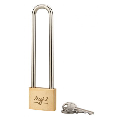 Cadenas à clé Mach 2, 45mm, anse haute, 2 clés - THIRARD