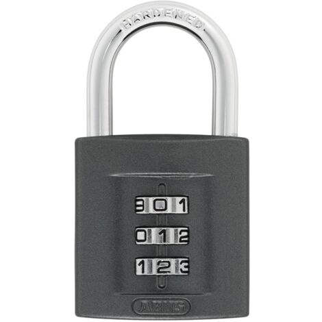 Cadenas à code 3 chiffres 158/40
