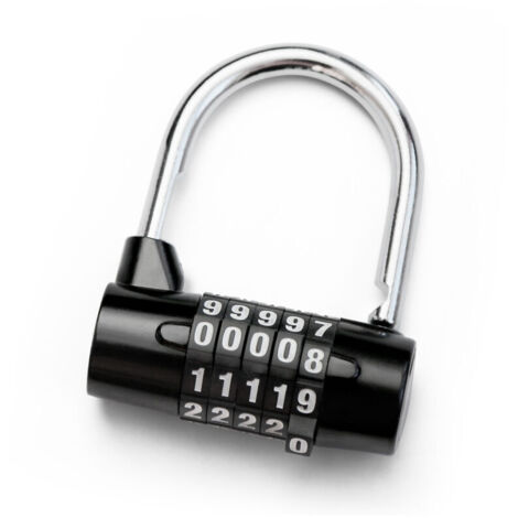 Cadenas à Code Cadenas à Combinaison Étanche et Antirouille Serrure pour Familles, Ecoles,Entreprises,Casiers et Autres Lieux