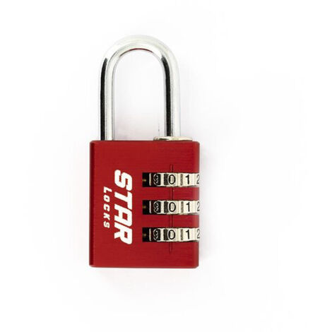 Cadenas à combinaison 3 chiffres - 36mm