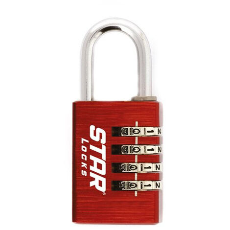 Cadenas à combinaison 4 chiffres - 44mm