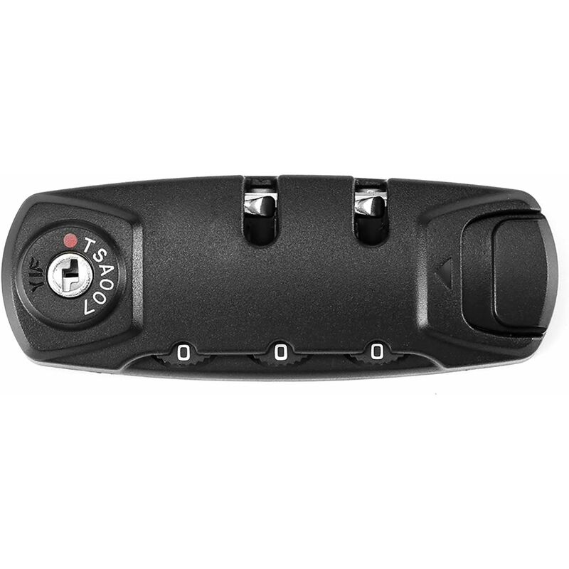 Serbia - Cadenas à combinaison à 3 chiffres Serrure tsa Bagage valise Sac de voyage Code de sécurité Serrure à combinaison de remplacement