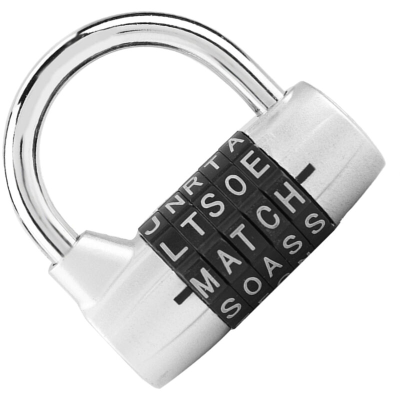Ineasicer - Cadenas à combinaison à 5 chiffres pour valise de voyage Serrure à mot de passe de sécurité pour salle de sport