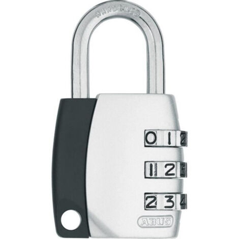 Cadenas à combinaison blanc 3 chiffres ABUS 155 30 B DFNLI