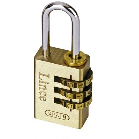 CADENAS À COMBINAISON BLISTER - 20 MM