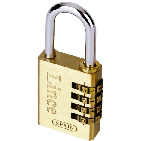 Cadenas à combinaison blister