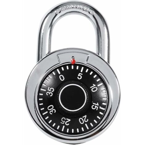 Cadenas à combinaison, boucle à combinaison étanche en métal et acier galvanisé pour écoles, boîtes à outils, armoires et casiers