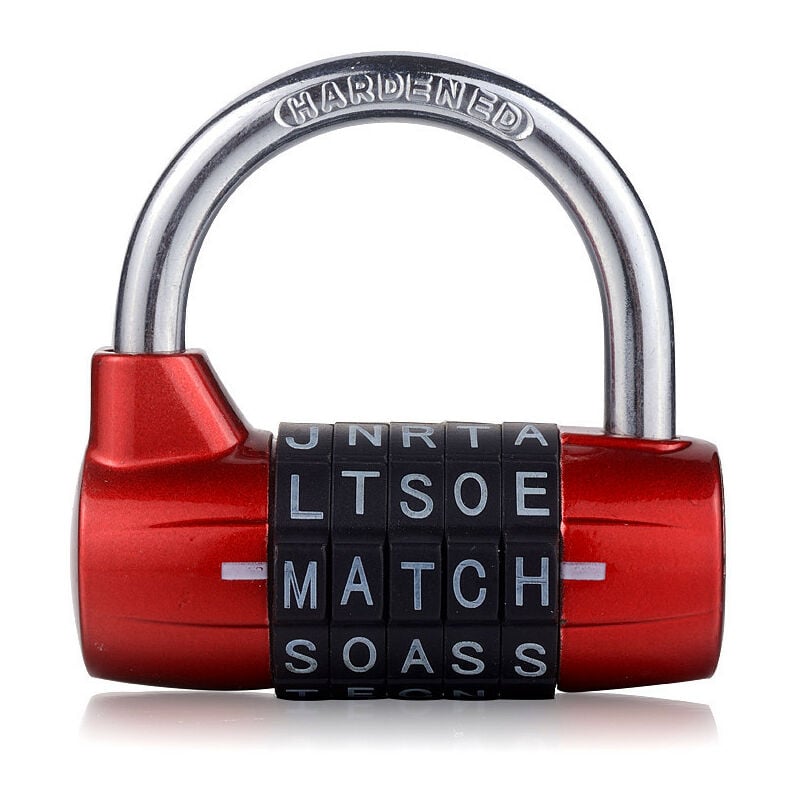 Ensoleille - Cadenas à Combinaison, Cadenas à Code Cadenas à Combinaison Étanche et Antirouille Serrure pour Familles, Ecoles,Entreprises,Casiers et