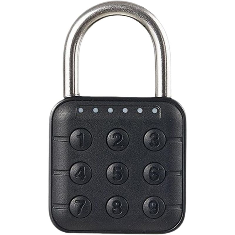 Cadenas à Combinaison De Boutons Réinitialisables pour L'extérieur avec Serrure Numérique, Cadenas Code De De Passe à 6 Chiffres pour Bagages,
