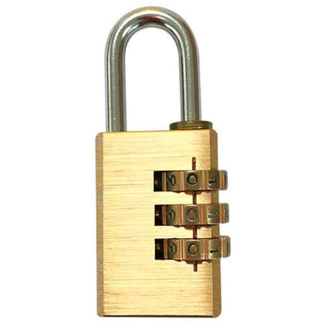 Cadenas à Combinaison Laiton 21mm - Edm