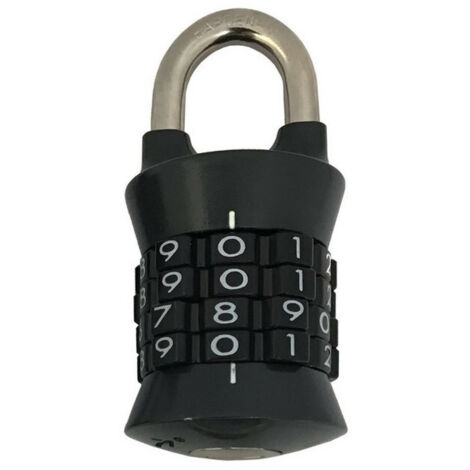 cadenas à combinaison Master Lock 1535EURDCOL Couleur - Noir