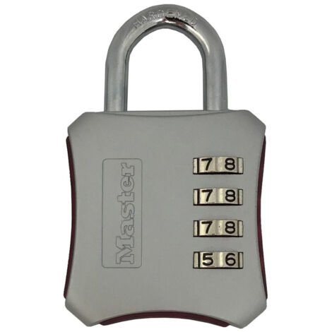 Cadenas à combinaison Master Lock 653EURD Couleur - Rouge